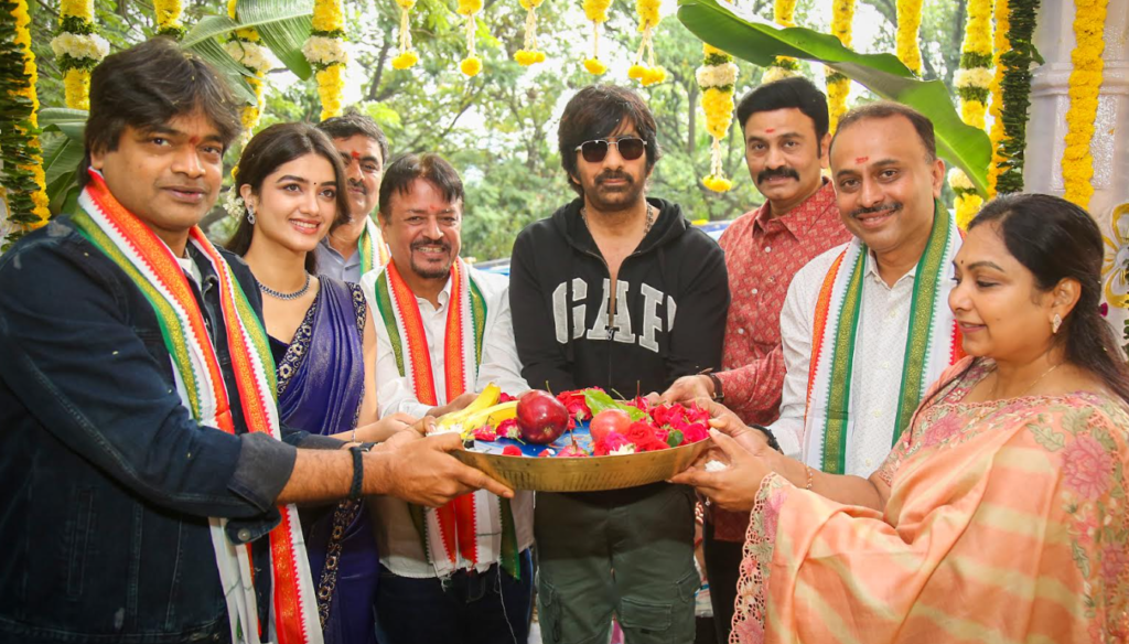 The Magical Combo Of Mass Maharaja Ravi Teja, Harish Shankar Mr Bachchan Launched Grandly 1 image 2