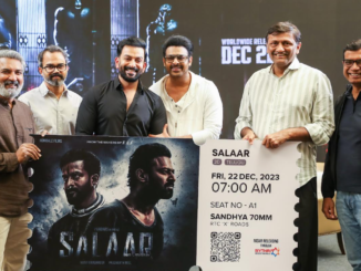 Director SS Rajamouli Purchased The First Ticket Of Rebel Star Prabhas Salaar 1 image 4