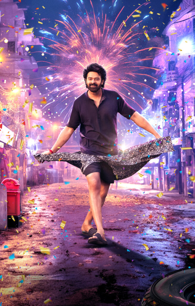 Prabhas - Maruthi's romantic horror entertainer "Raja Saab" First Look out now 1 RS ORIGINAL PLAIN