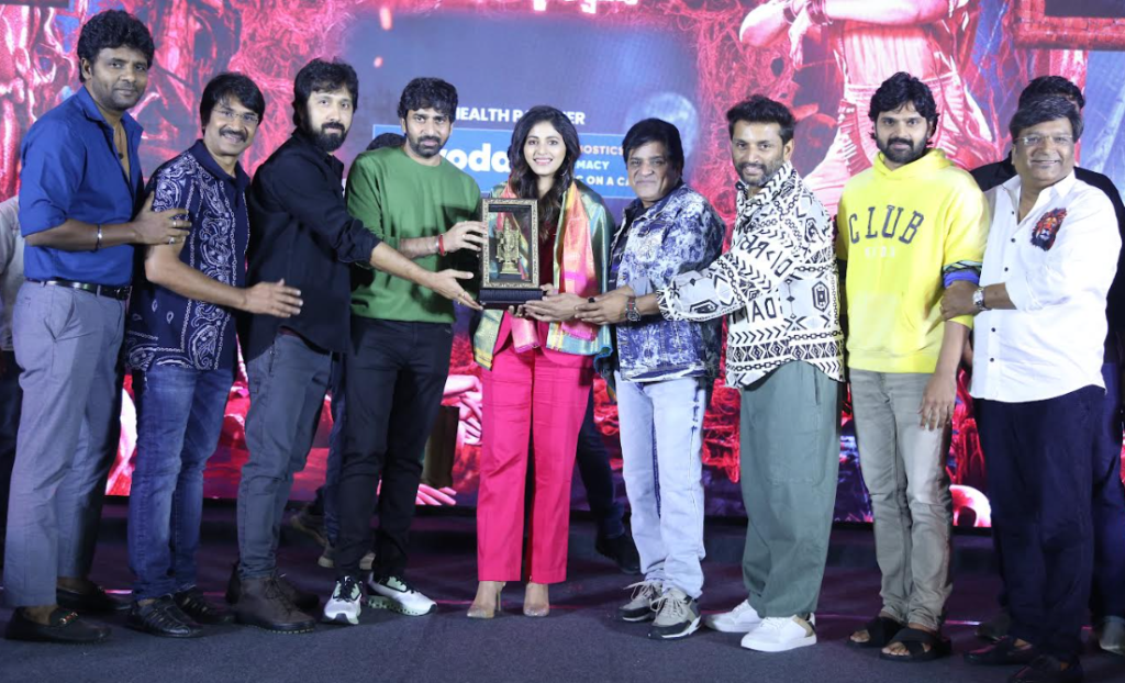 'Geethanjali Malli Vachindi' teaser launch event - Hero Sree Vishnu Comments on the movie on stage 1 Screenshot 2024 02 26 103516