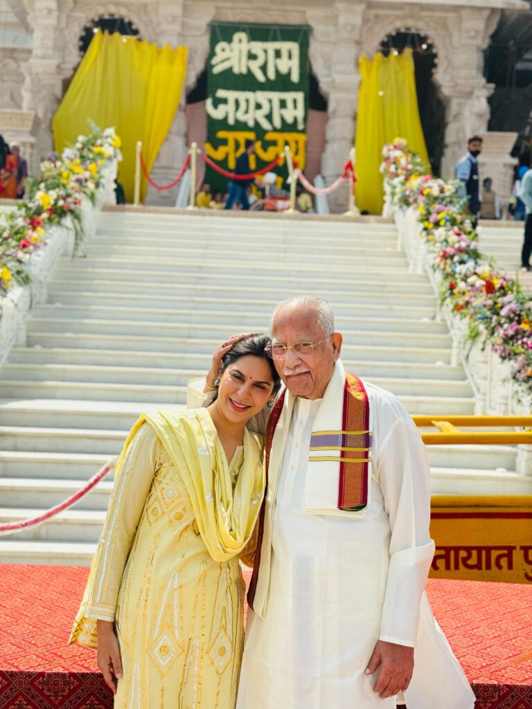 Dr Prathap C Reddy and grand daughter Upasana Konidela launch Apollo Hospitals in Ayodhya 1 Upasana Konidela Dr Prathap C Reddy
