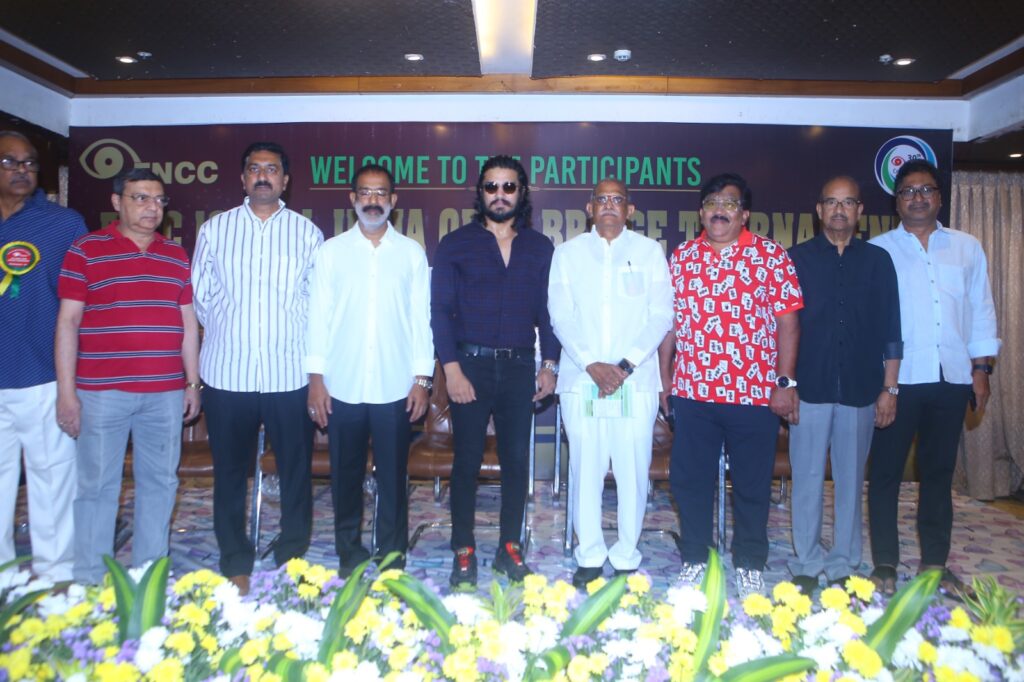 Actor Nikhil Siddhartha started FNCC 12th All India Open Bridge Tournament Grand Opening 3 WhatsApp Image 2024 03 10 at 08.45.16 e1067f45