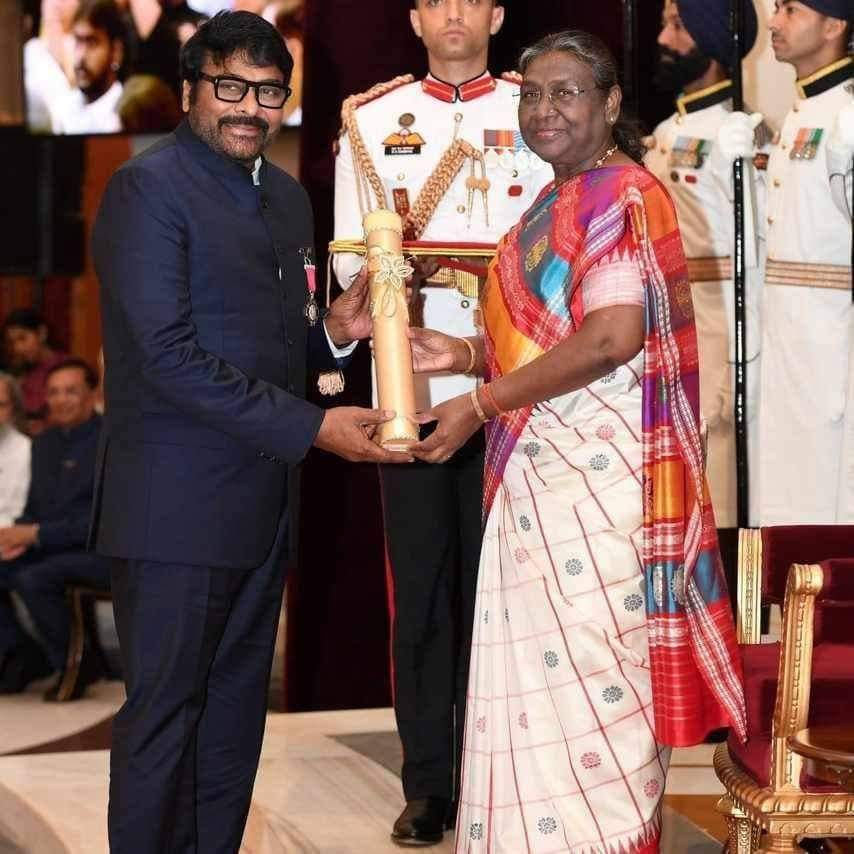 My thanks to all who made me Padma Vibhushan - Megastar Chiranjeevi 3 WhatsApp Image 2024 05 09 at 23.29.30 df4f8162