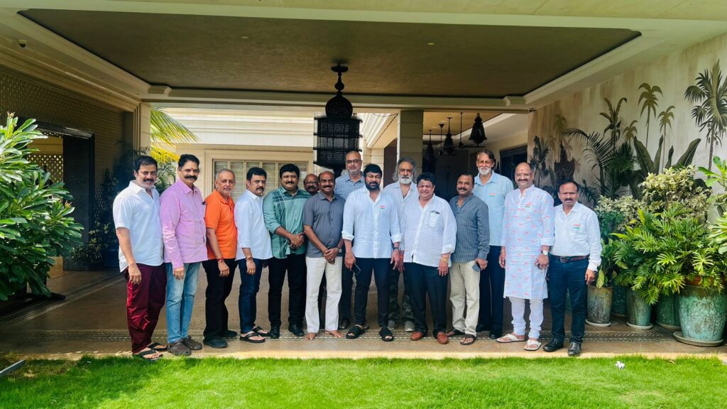 TFCC, TFPC, TSFCC, MAA, TFEF, Director's Association invited Megastar TFCC, TFPC, TSFCC, MAA, TFEF, Director's Association invited Megastar Chiranjeevi to Nandamuri Balakrishna's golden jubilee celebrations to Nandamuri Balakrishna's golden jubilee celebrations 2 WhatsApp Image 2024 08 18 at 13.36.39 11931ab9