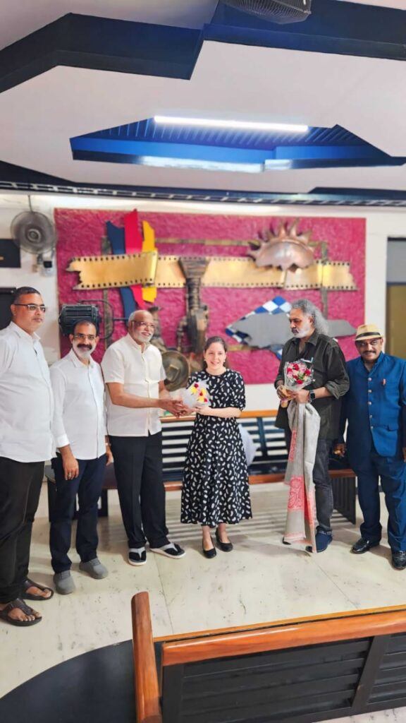 Mrs. Sofia Salas, Representative of Costa Rica facilitated by Telugu Film Chamber & TFPC members 1 WhatsApp Image 2024 09 25 at 13.02.03 3ed0ae1c