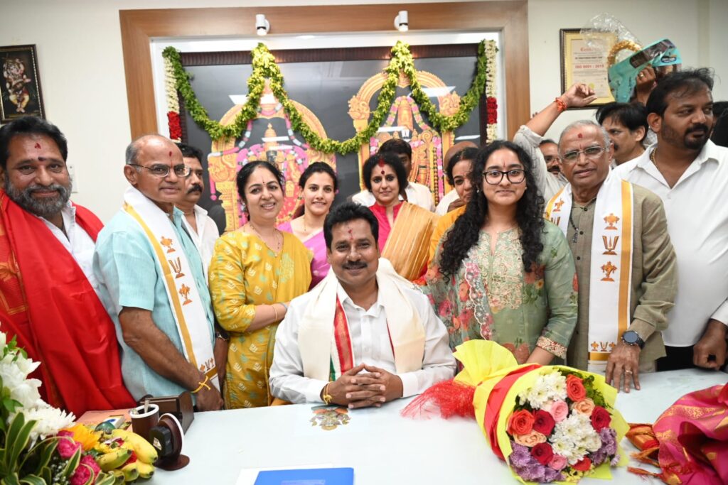 B Sreedhar Varma Takes Charge as SVBC Chairman; Nandamuri Family Members and Leaders Attend Ceremony 1 WhatsApp Image 2026 08 22 at 4.45.39 PM