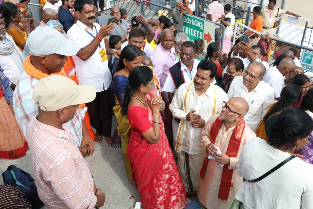 As part of the annual Brahmotsavams of the Lord, the fifth day 1 WhatsApp Image 2026 09 19 at 4.00.44 PM